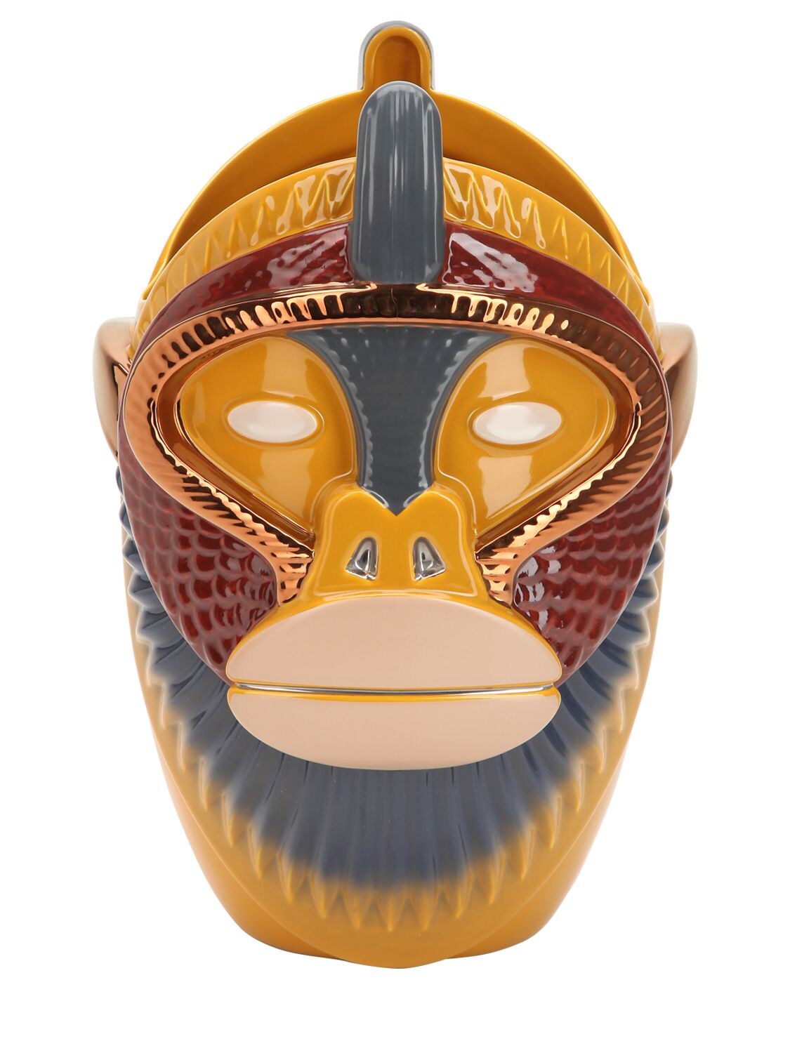 Shop Bosa Kandti Primates Vase In Multicolor