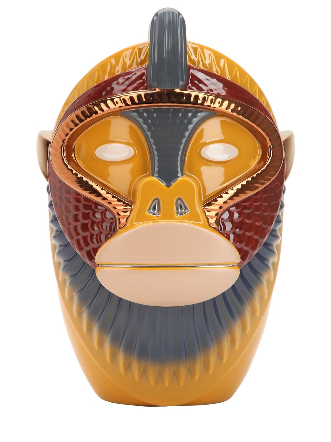 Bosa Kandti Primates Vase In Brown