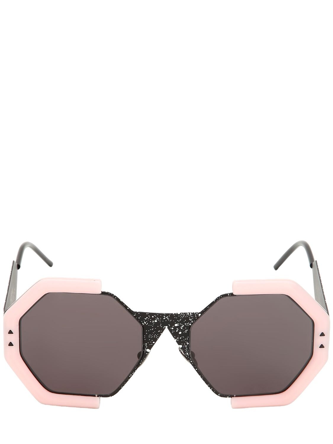 Soya Mam Sunglasses In Black/pink