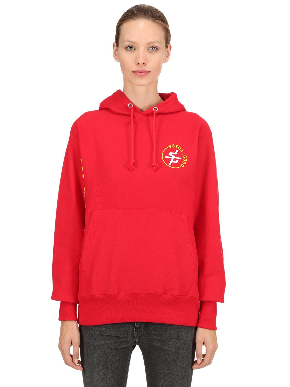 champion non hooded sweatshirt