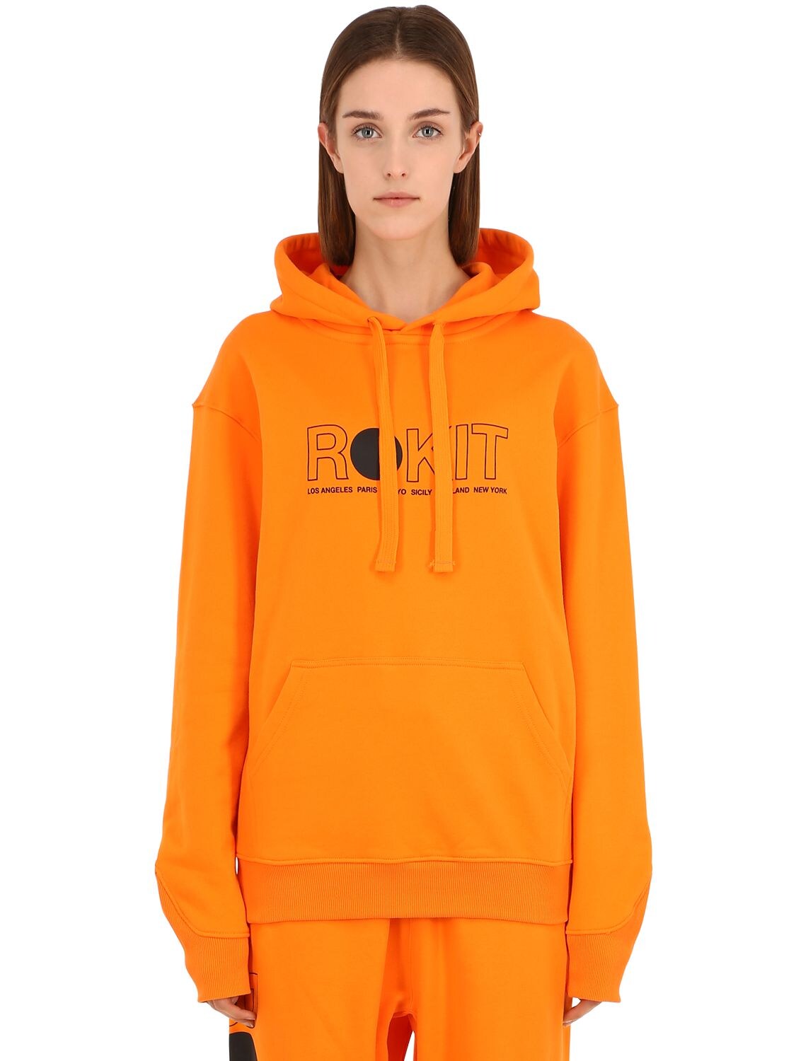 orange sweatshirt hoodie