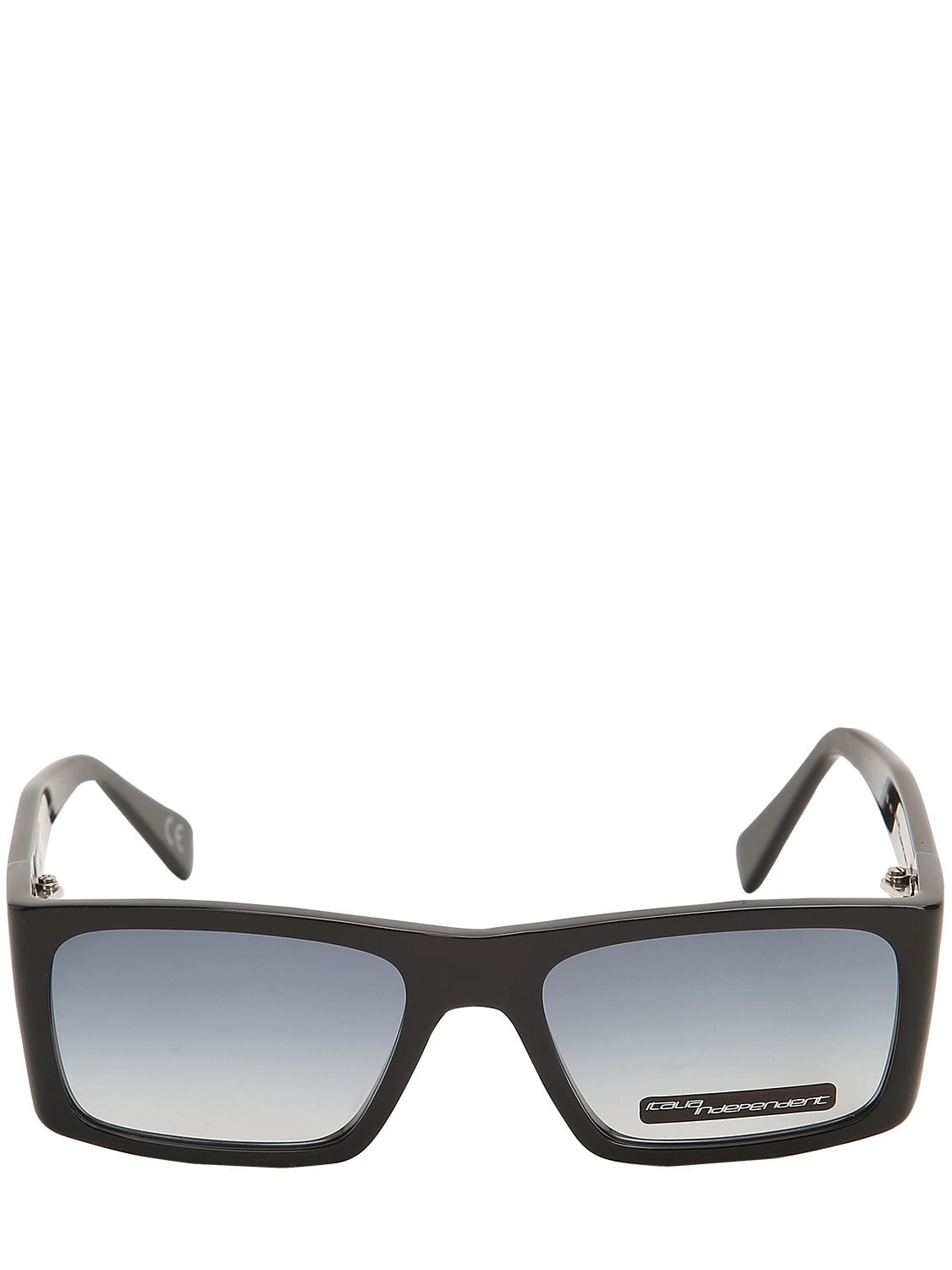 Italia Independent Enzo Acetate Sunglasses In Black