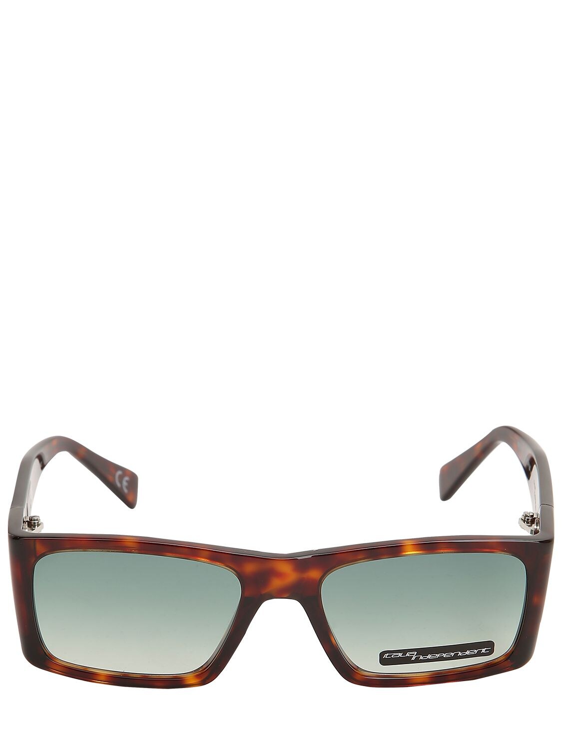 Italia Independent Enzo Tortoiseshell Acetate Sunglasses In Brown