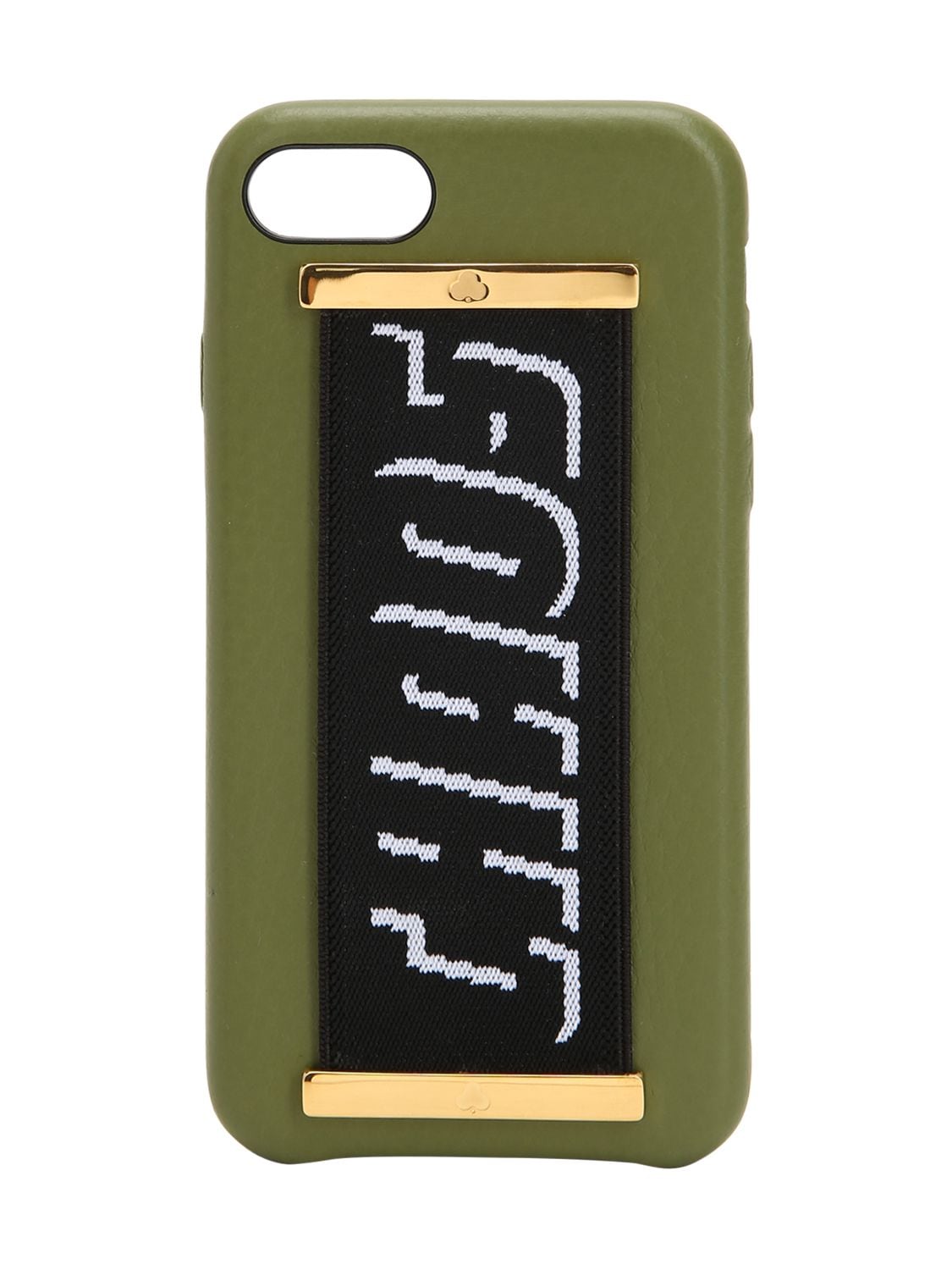 CHAOS LOGO STRAP LEATHER IPHONE 7/8 COVER,68IWRV023-S0HBS0K1