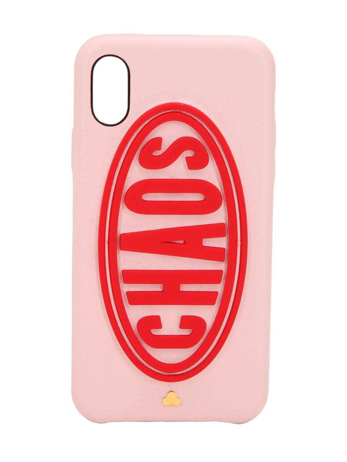 Chaos Daytona Leather Iphone 7/8 Plus Cover In Pink,red