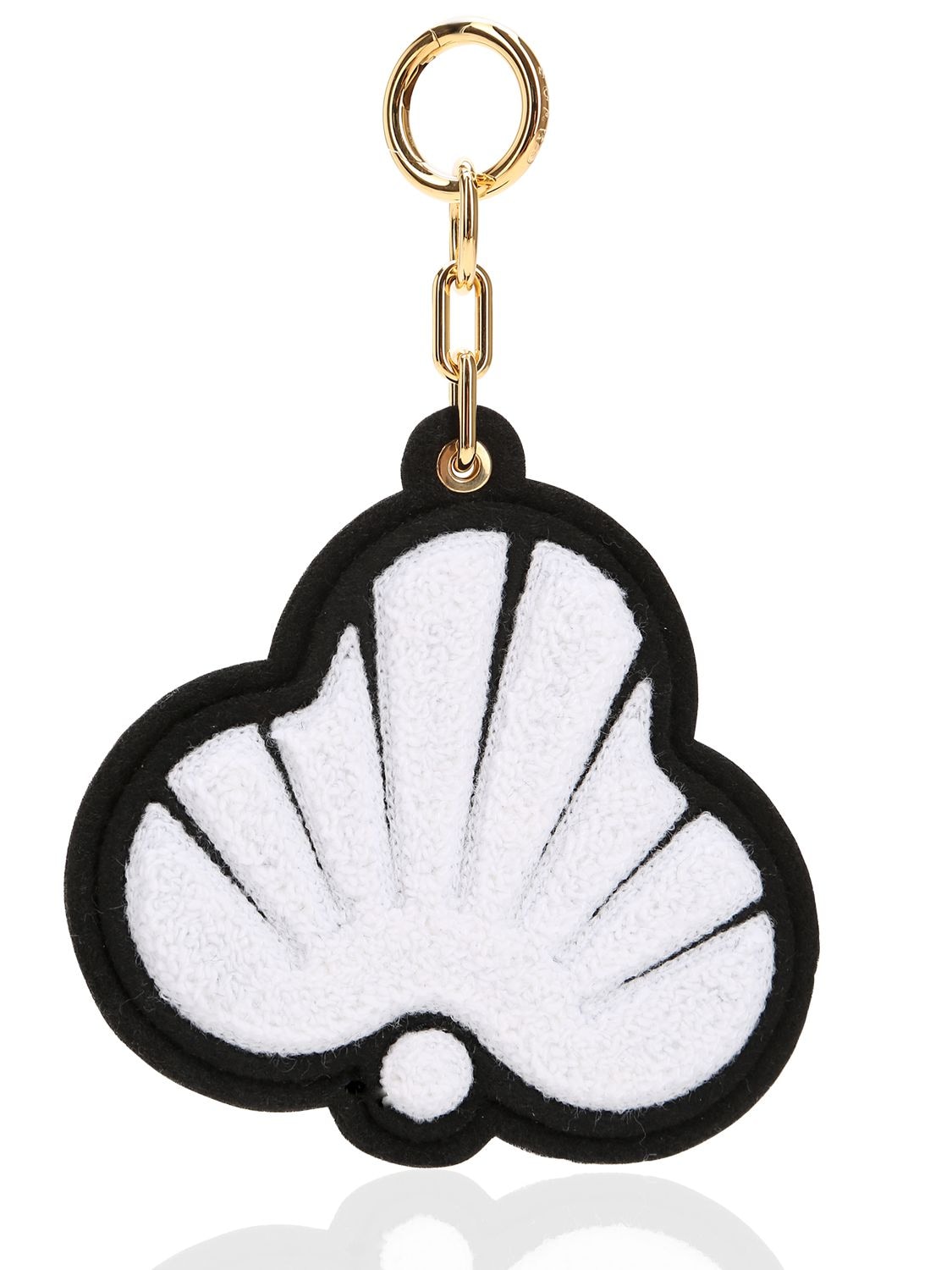 Chaos Club Chenille Chenille Keychain In White