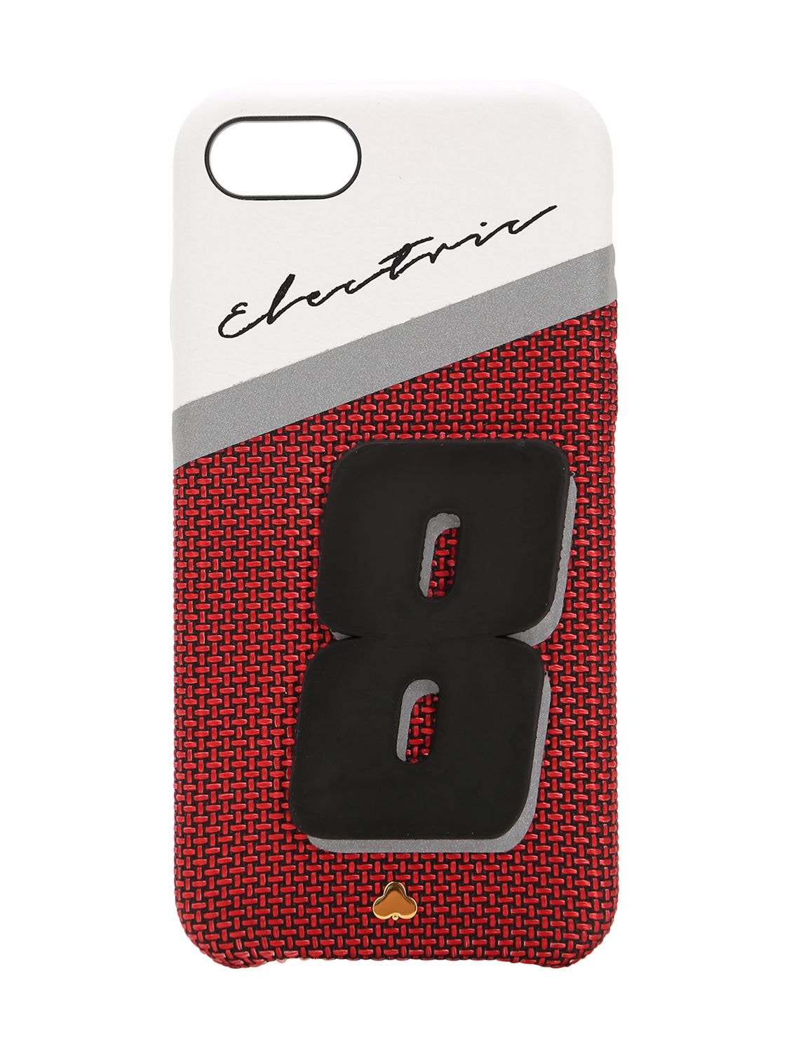 Chaos Electric 8 Leather Iphone 7/8 Cover In Red