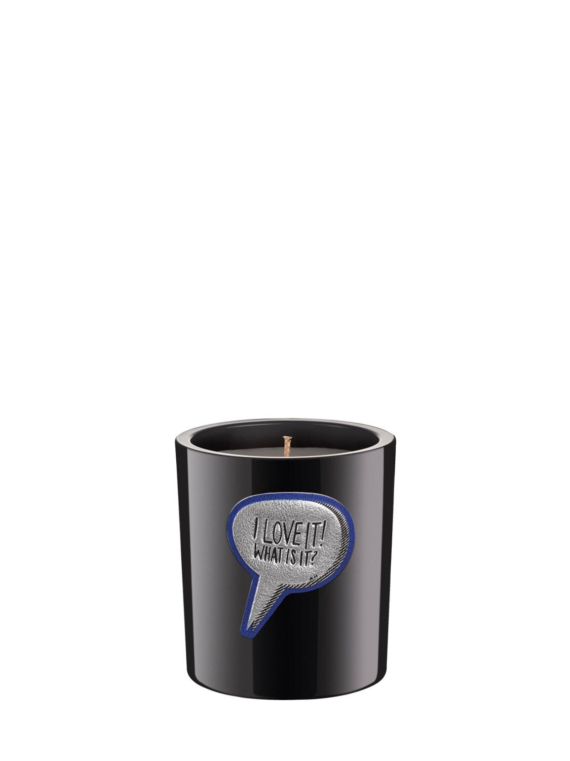 Anya Hindmarch Smells 175gr Baby Powder Scented Candle In Black
