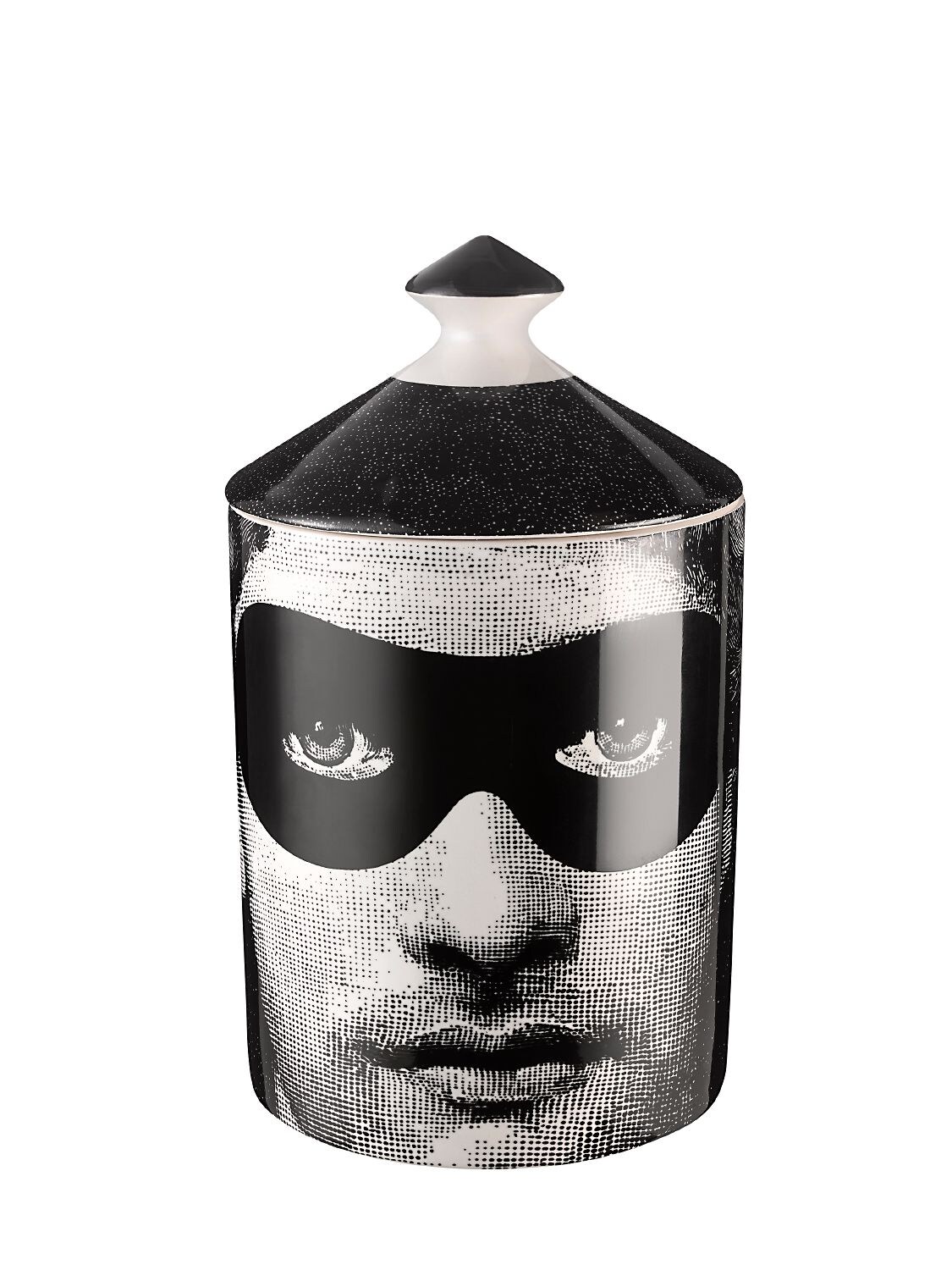 FORNASETTI DON GIOVANNI SCENTED CANDLE WITH LID,68IWUZ002-REC1