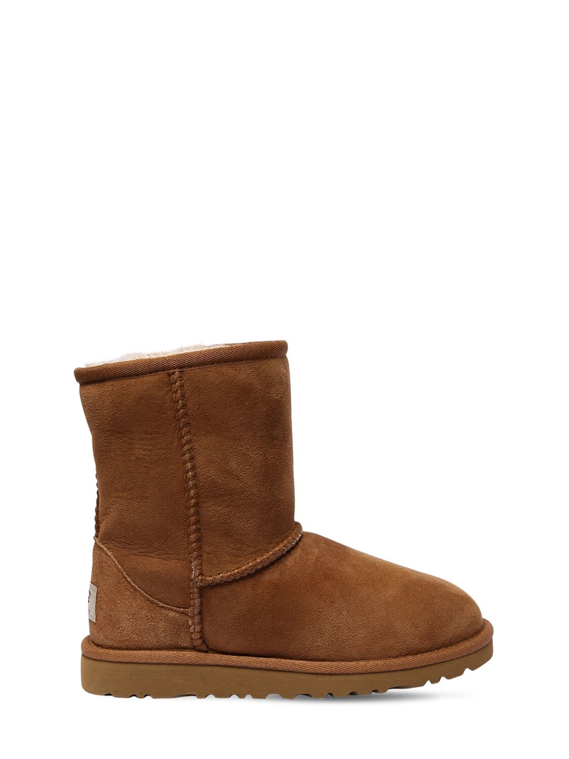 Ugg Kids' Classic Shearling Boots In Brown