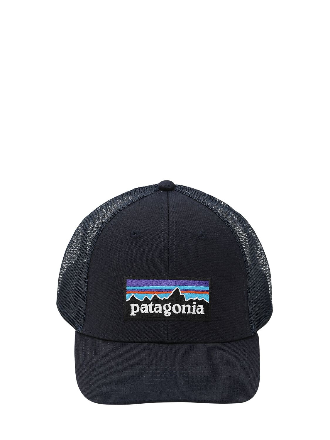 Patagonia Lopro Logo Baseball Hat In Navy