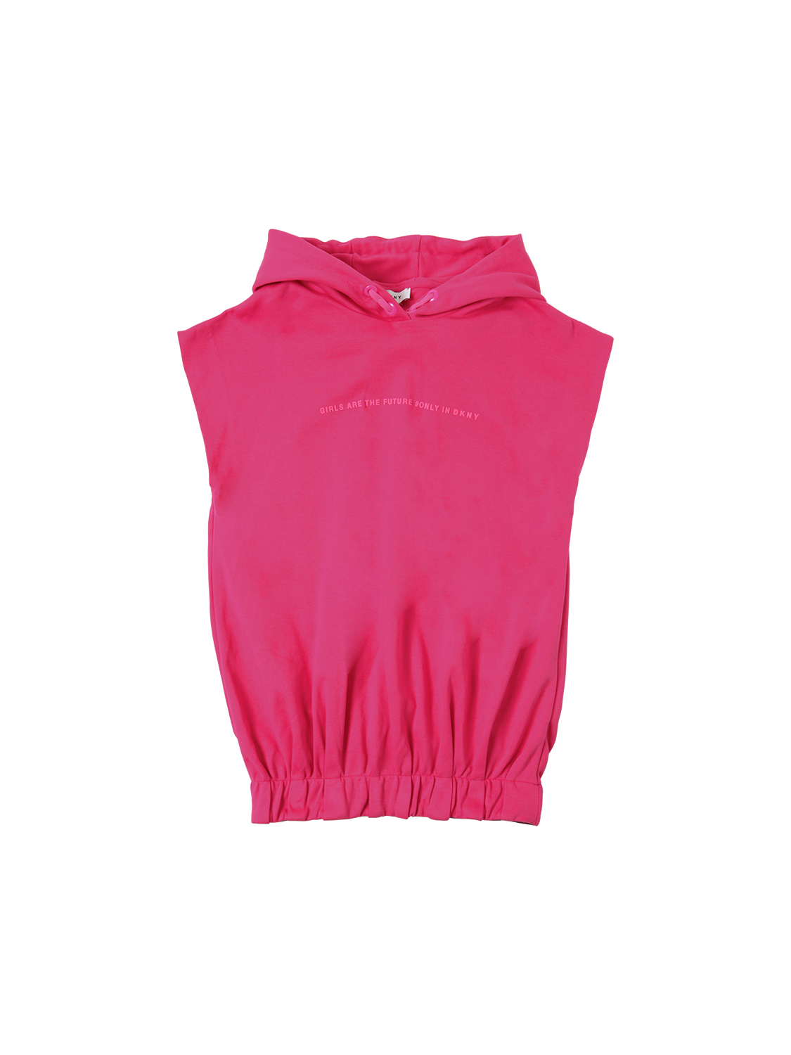 Kleid Aus Baumwollinterlock Mit Kapuze