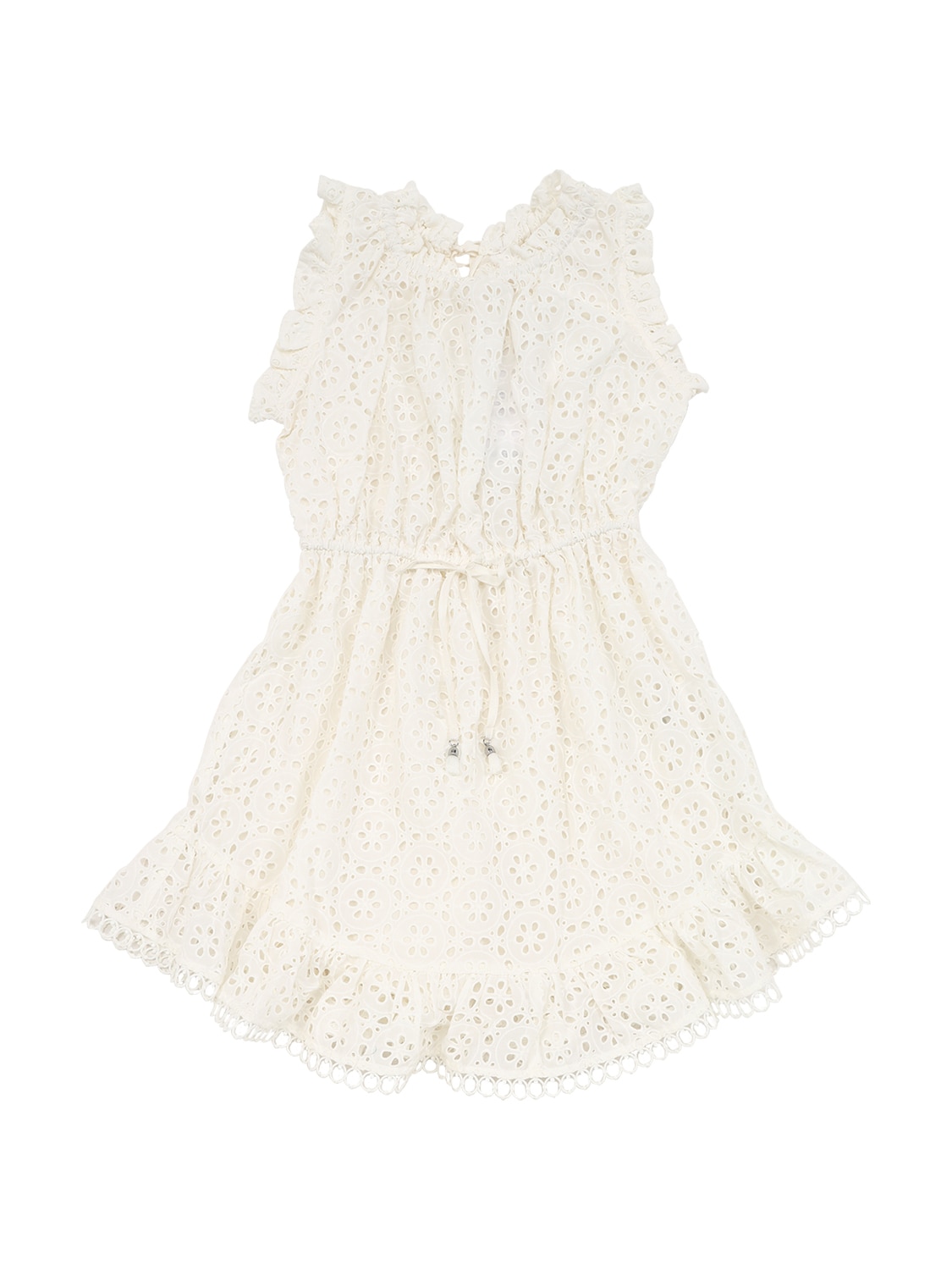 white cotton dress kids