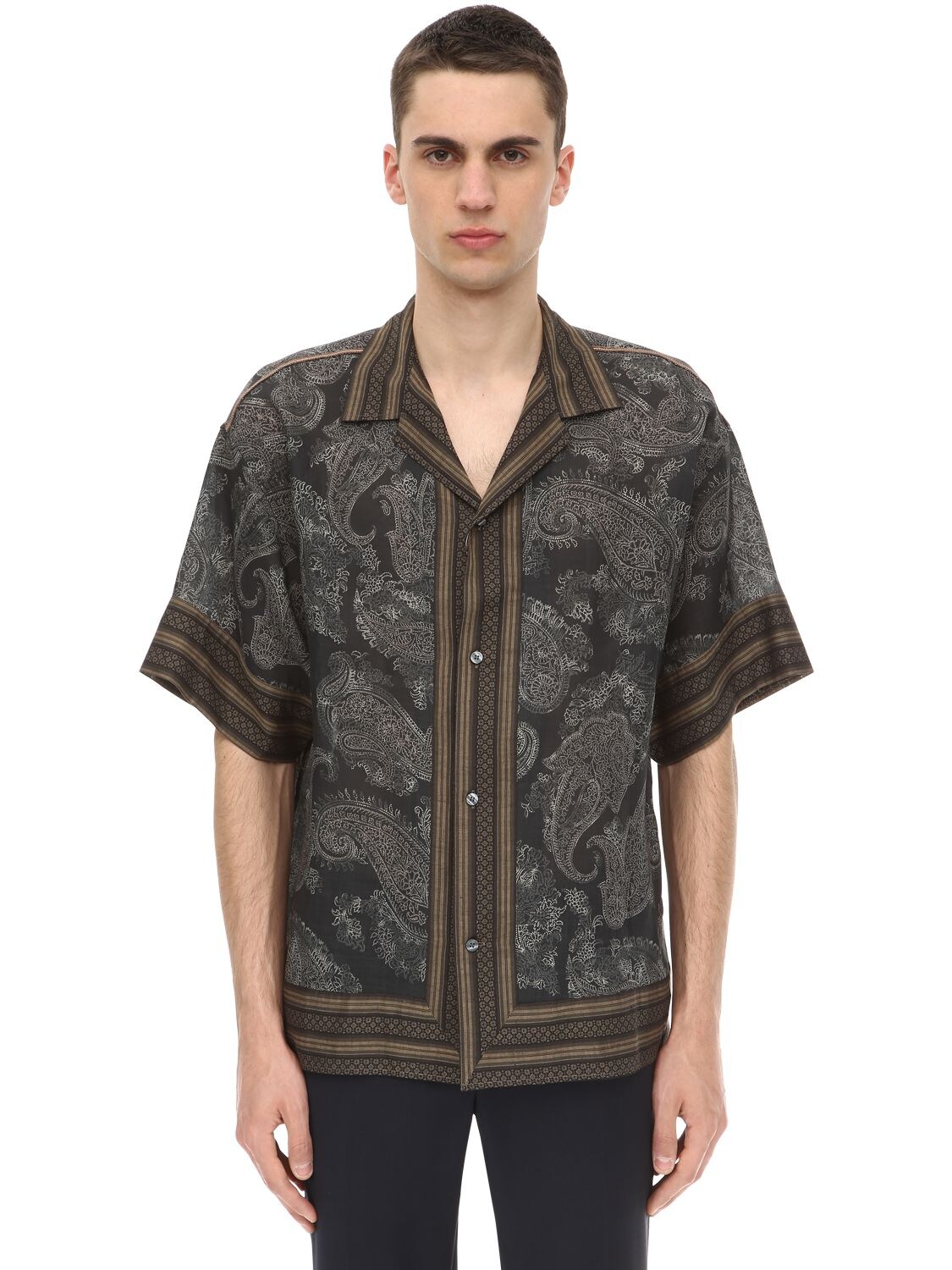 Etro Shirt with Paisley Print, UK8-10 – Menage Modern Vintage