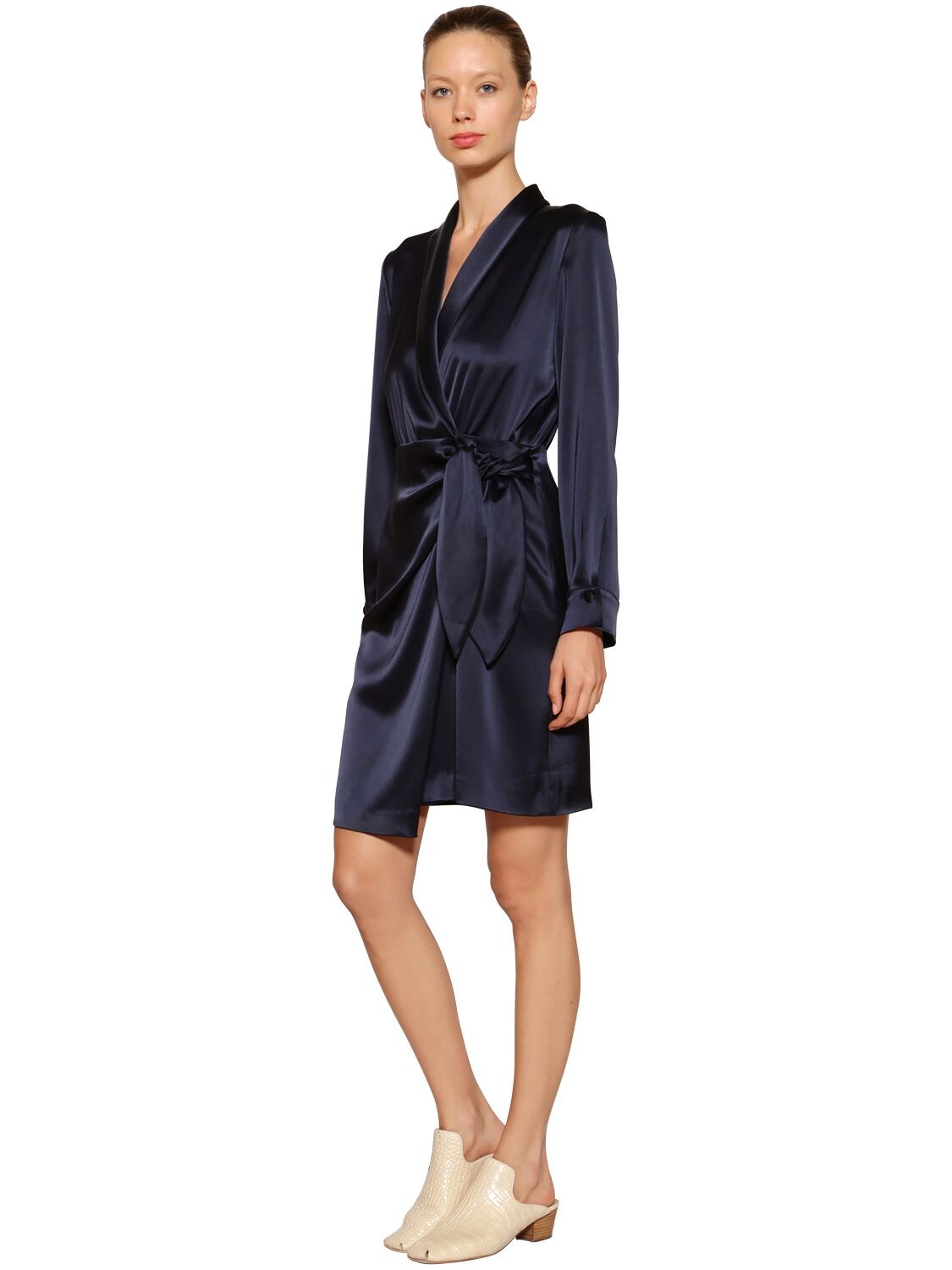 Satin Mini Dress