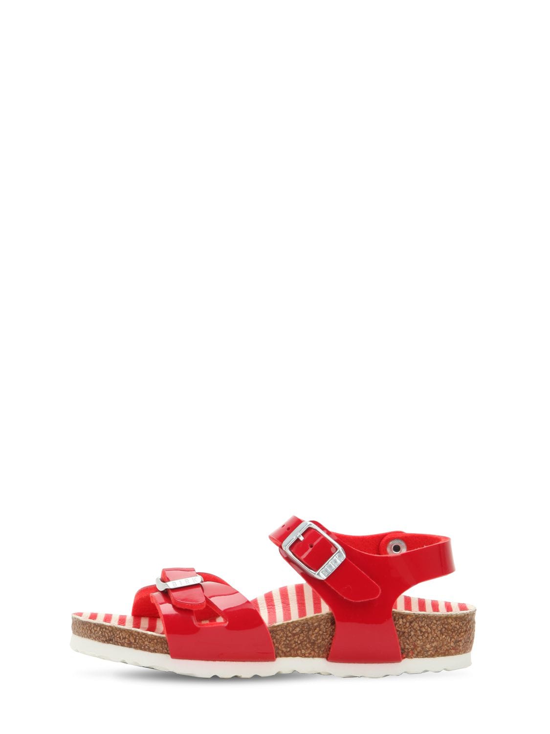 birkenstock red patent leather