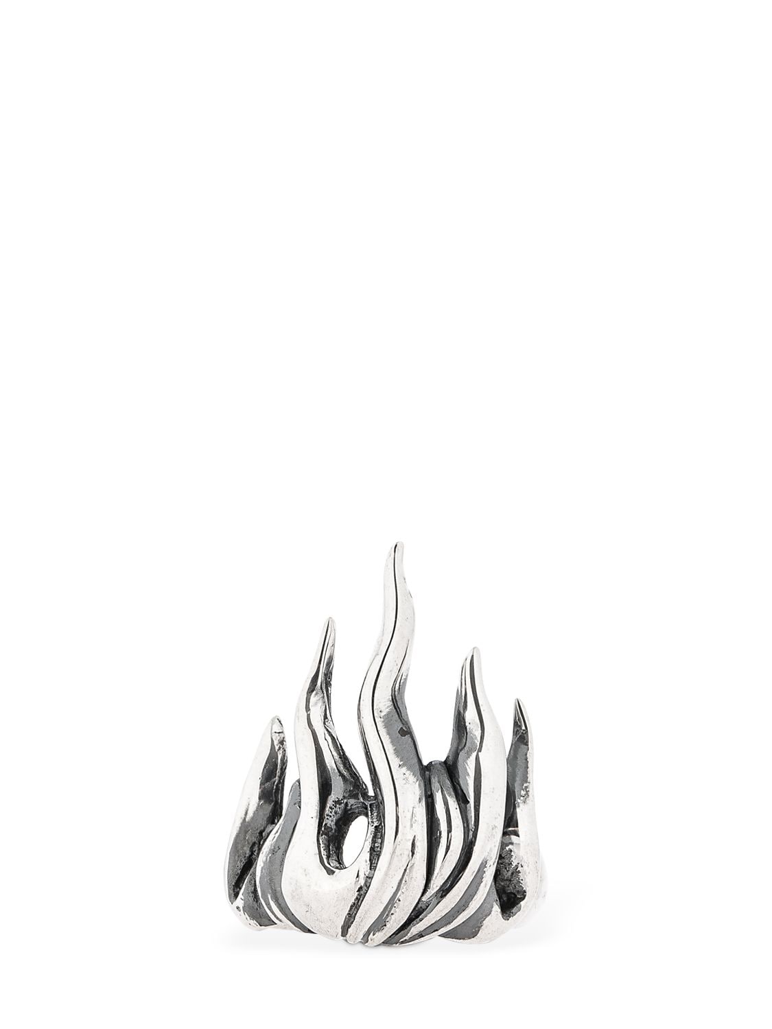 Cantini Mc Firenze Flame Ring In Silver