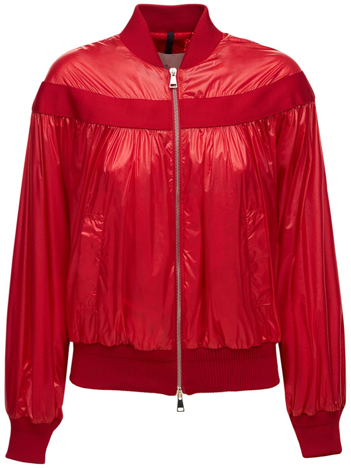 moncler bomber jacket red