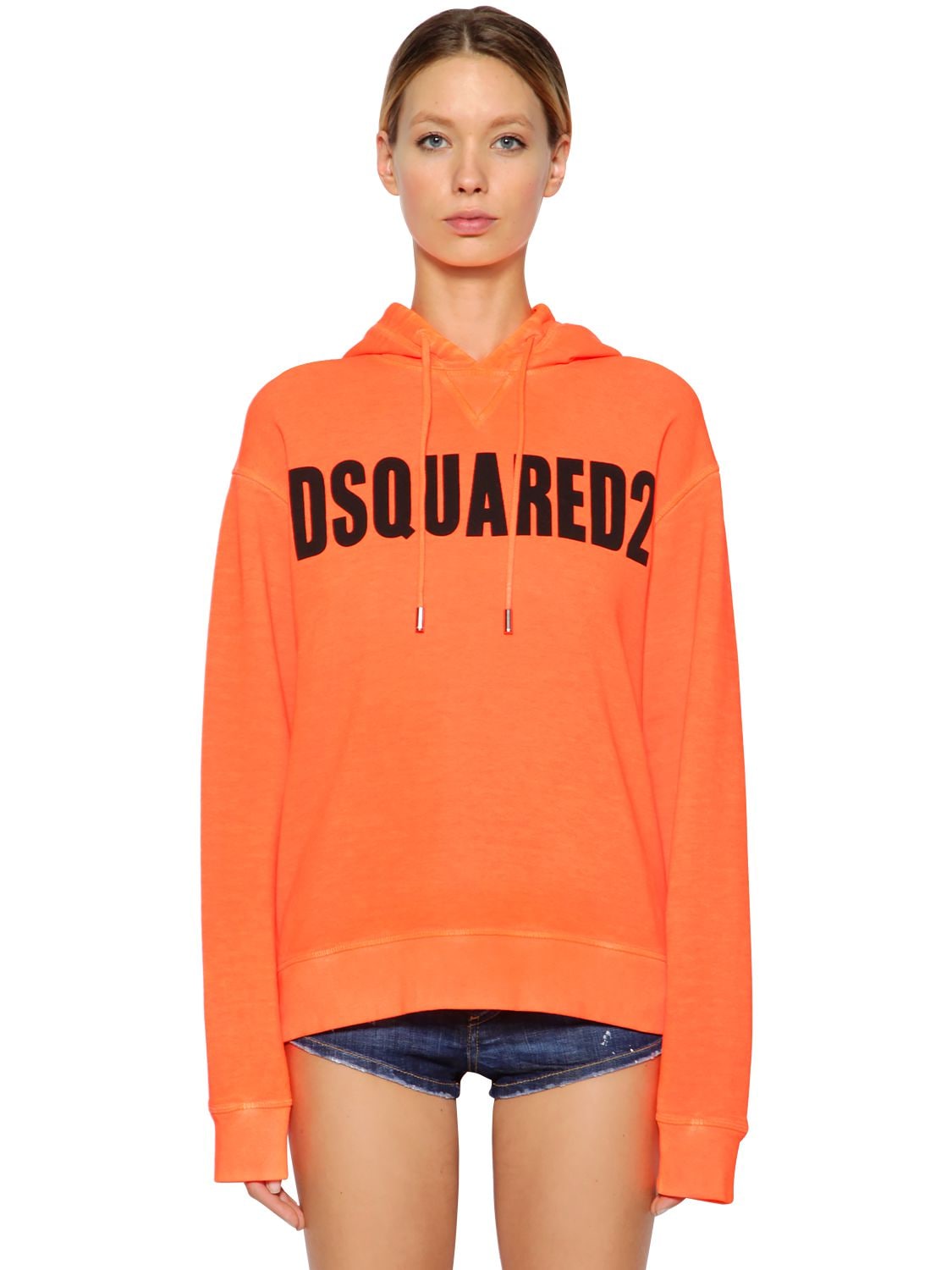 dsquared2 hoodie orange