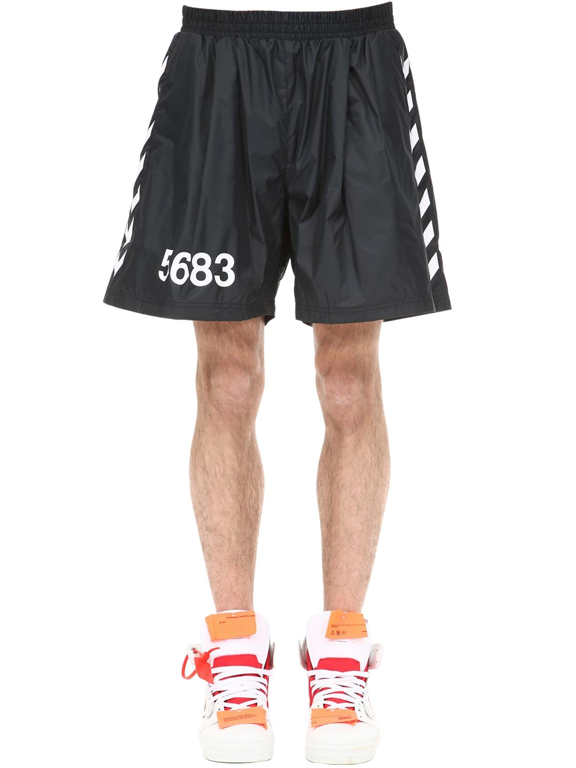 Hummel Willy Chavarria Shorts W/ Side Bands In Black | ModeSens