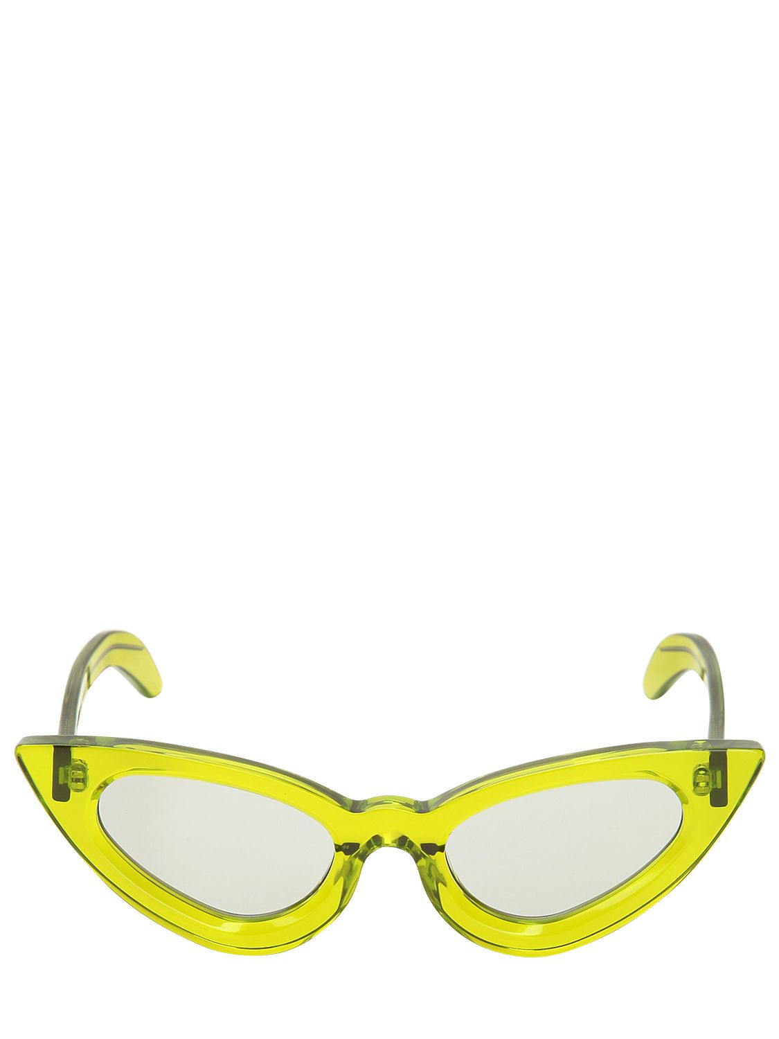 Lenses: 53mm Bridge: 21cm. Shiny acetate frames