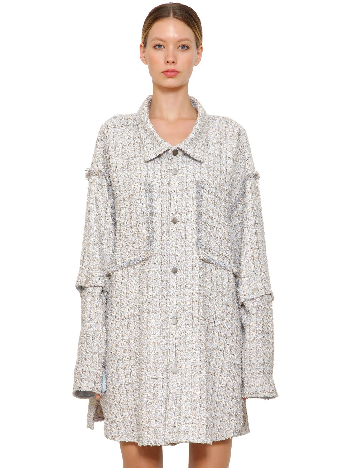 Faith Connexion Oversized Lurex Tweed 