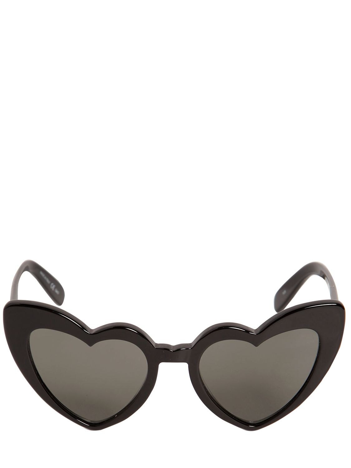 SAINT LAURENT NEW WAVE ACETATE HEART SUNGLASSES,69IG1N043-MTA4NA2