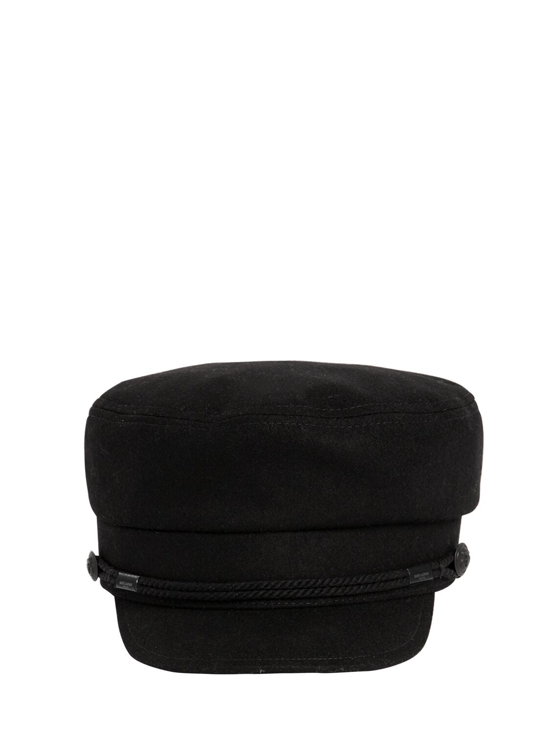 SAINT LAURENT "CHAPEAU MARINE"纯棉帽子,69IG1N065-MTAWMA2