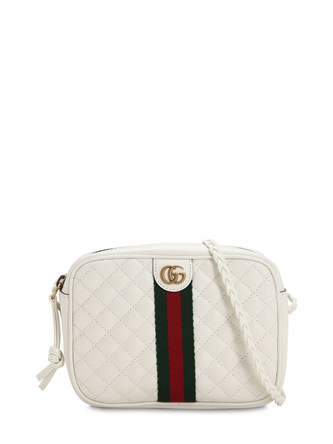 GUCCI MINI QUILTED LEATHER SHOULDER BAG,69IIJS033-OTE4MA2