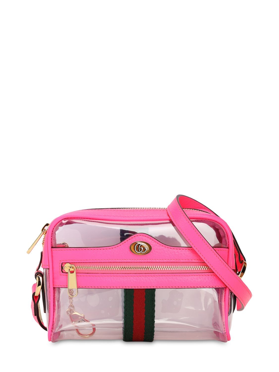 Gucci Transparent & Pink Ghost Ophidia Bag 