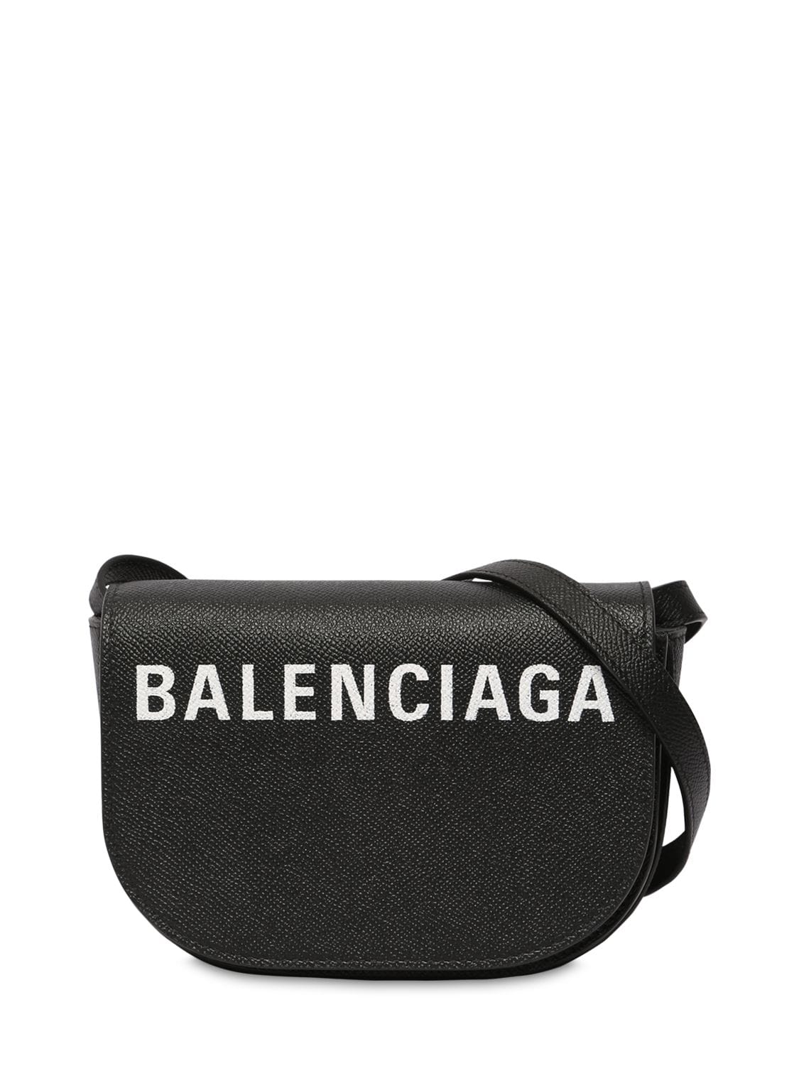 BALENCIAGA XS VILLE DAY LEATHER SHOULDER BAG,69IIUT003-MTAWMA2