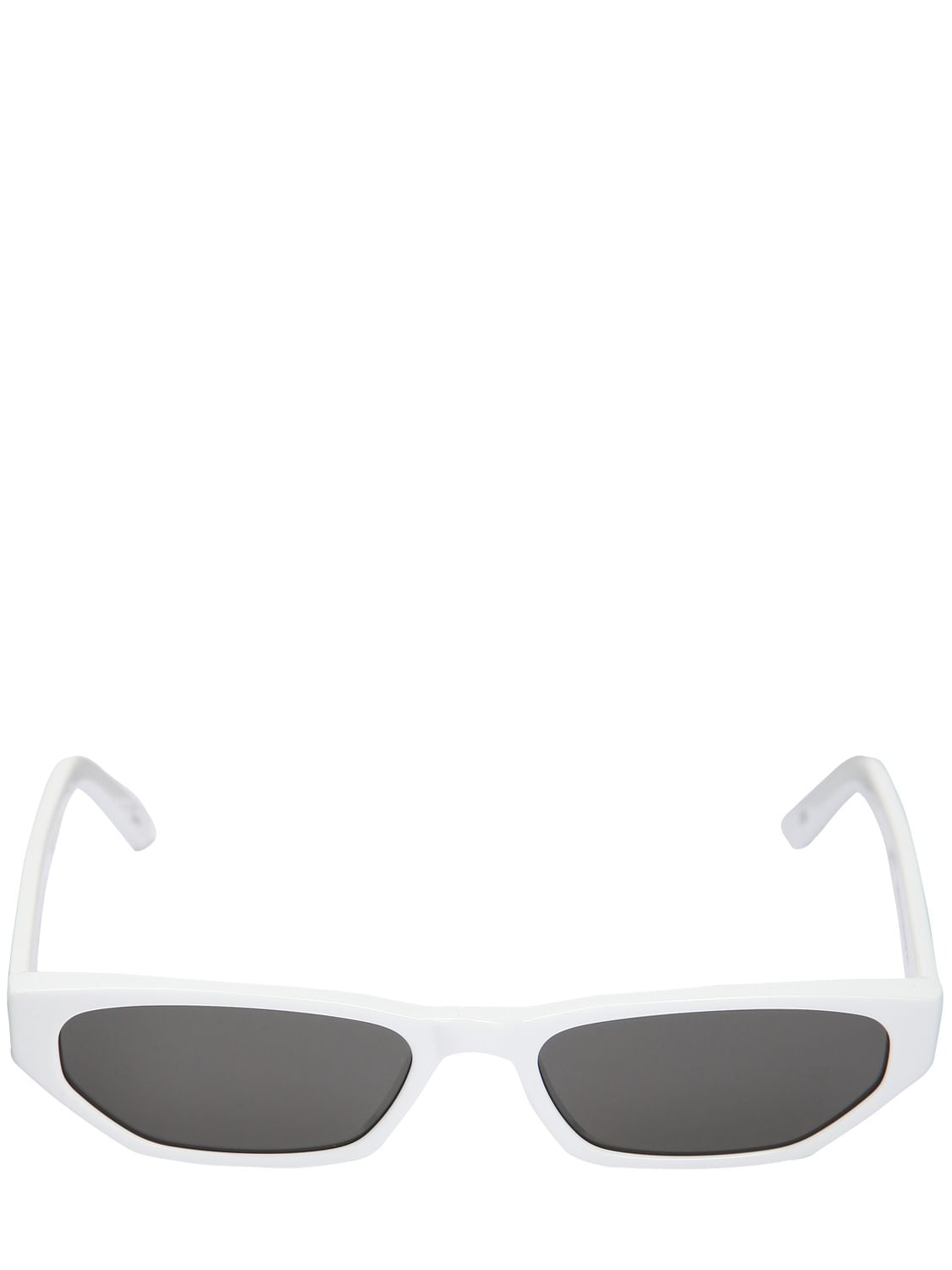 Andy Wolf Tamsyn Oval Acetate Sunglasses In White