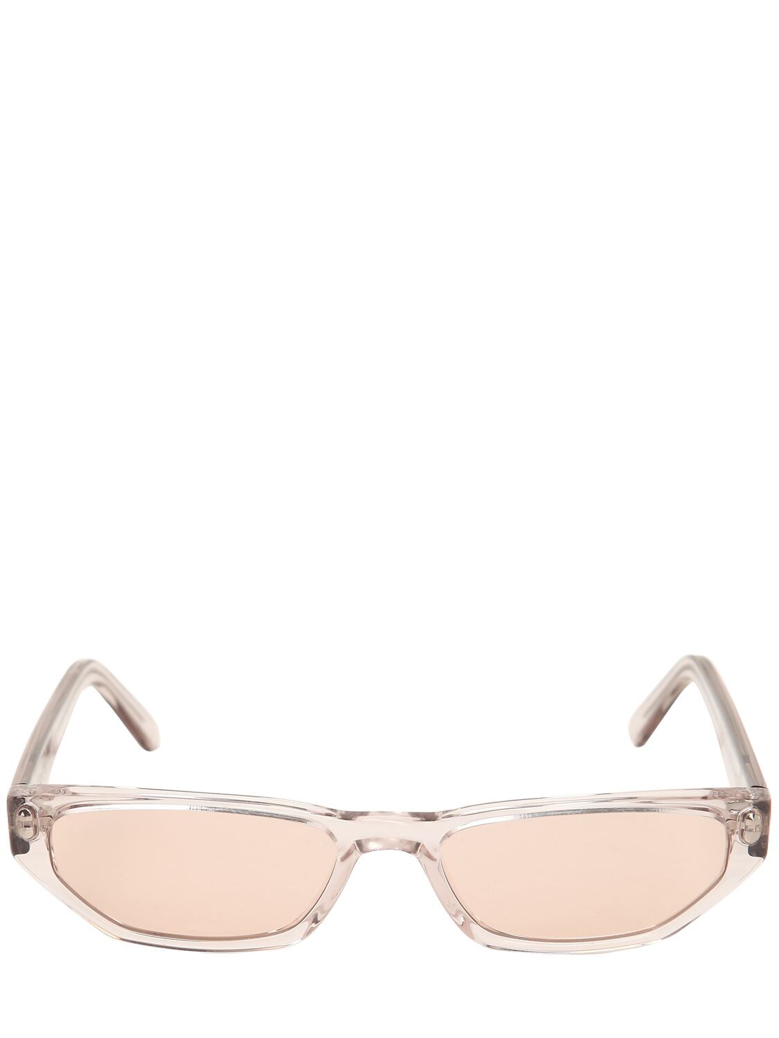 Andy Wolf Tamsyn Acetate Sunglasses In Transparentpink