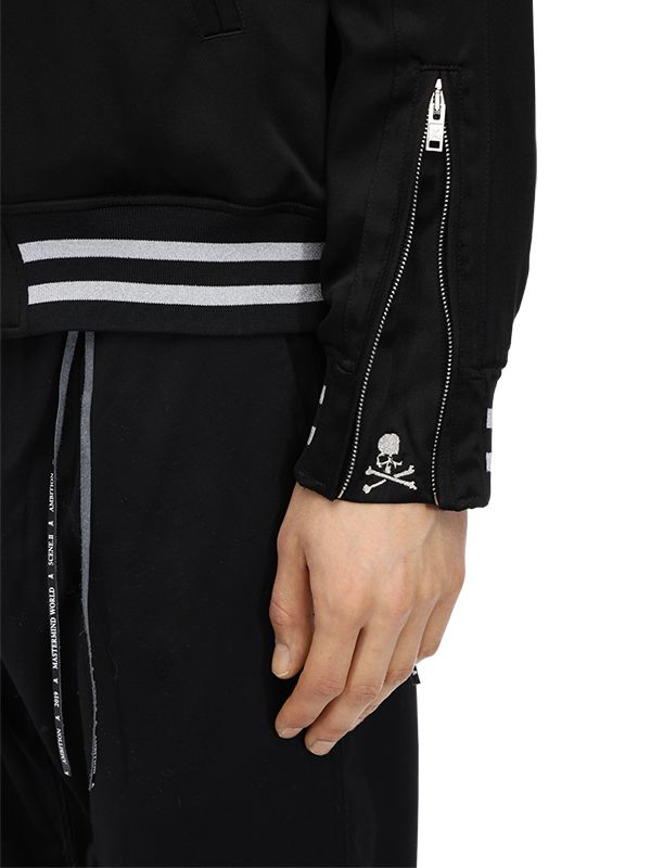 MASTERMIND JAPAN SILK BOMBER JACKET