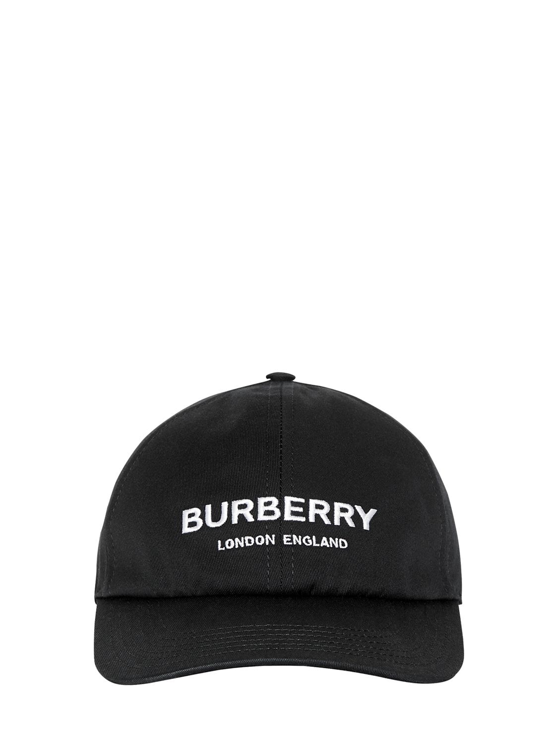 BURBERRY 刺绣纯棉帆布棒球帽,69IJT0014-QTEXODK1