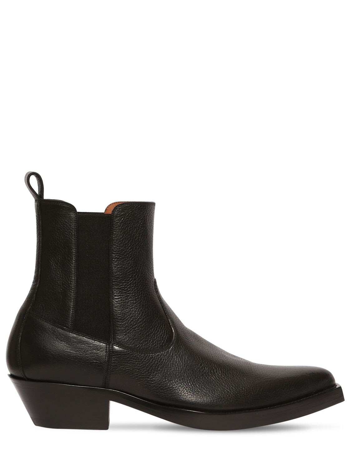 GIVENCHY 40MM LEATHER WESTERN BOOTS,69IL01010-MDAX0