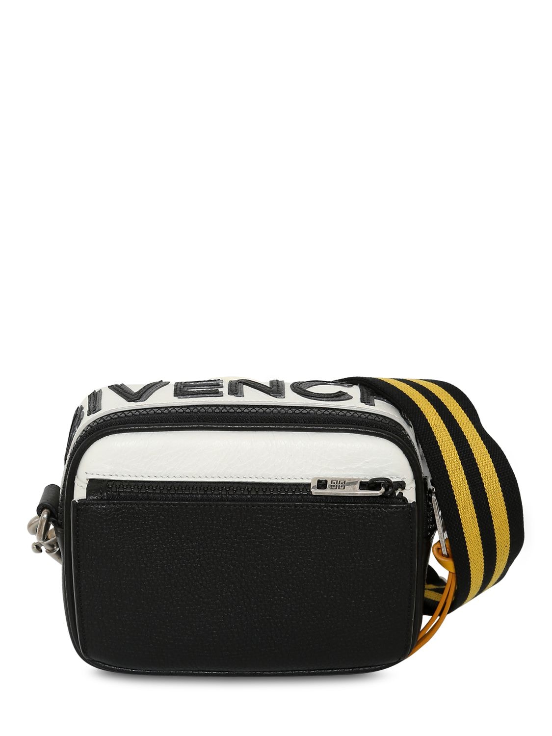 GIVENCHY REVERSIBLE LOGO LEATHER CROSSBODY BAG,69IL4G007-MDAZ0