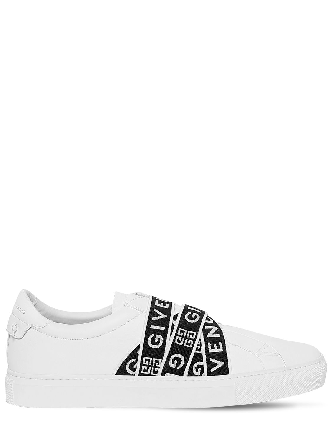 GIVENCHY URBAN STREET LEATHER SLIP-ON trainers,69ILE1006-MTE20