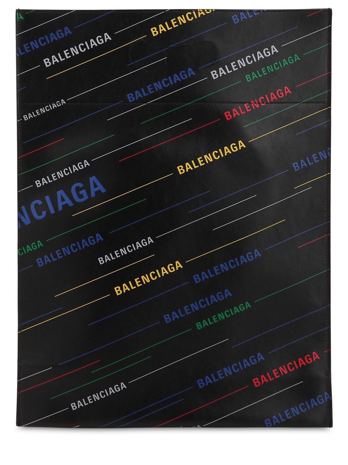 BALENCIAGA “SLIDE”LOGO皮革包,69IOFX012-MTA4MA2