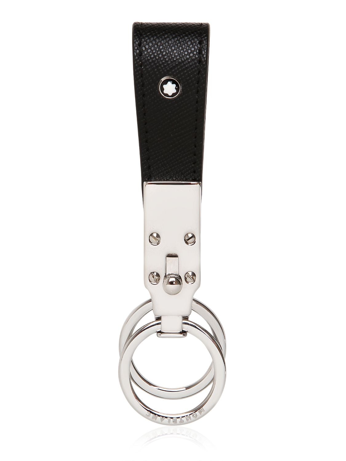 Montblanc Mb Extreme 2.0 Leather Key Holder In Black