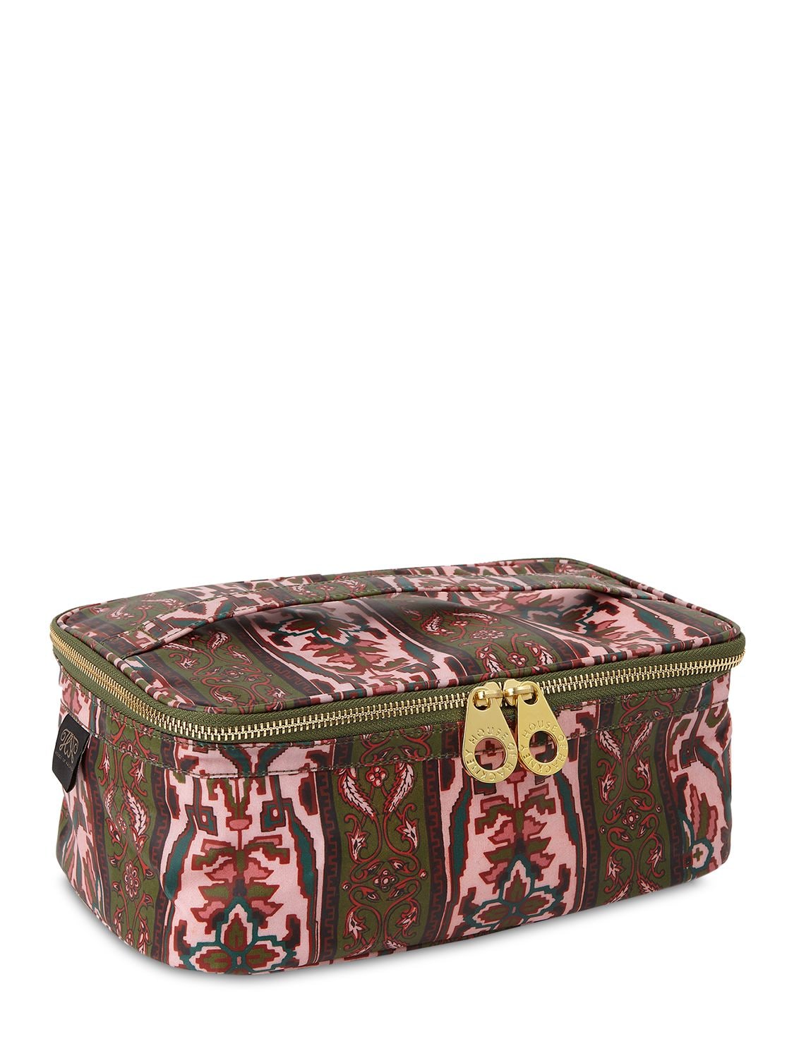 House Of Hackney Mamounia Pvc Travel Case In Pink,multi