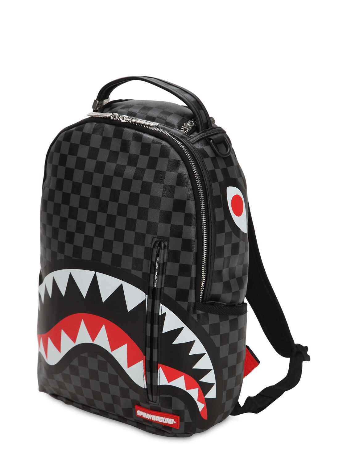 sprayground backpack black shark