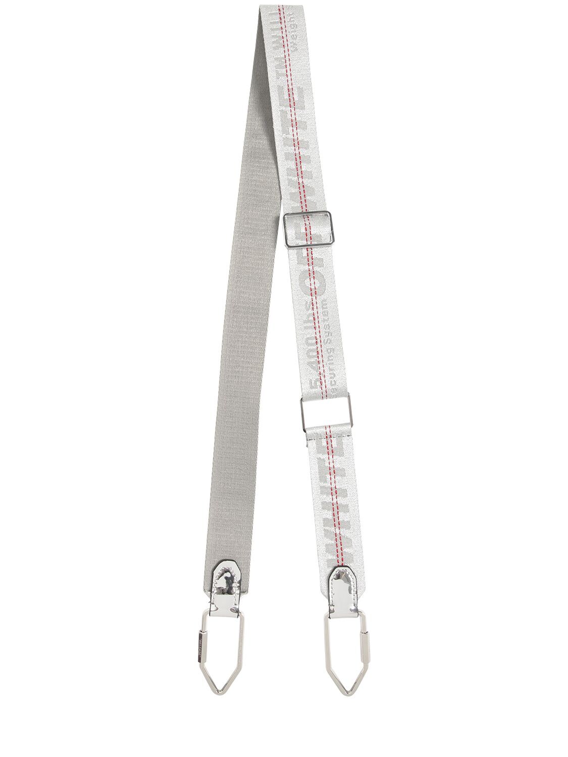 OFF-WHITE Industrial Shoulder Strap Silver in Polyamide with Silver-tone -  US