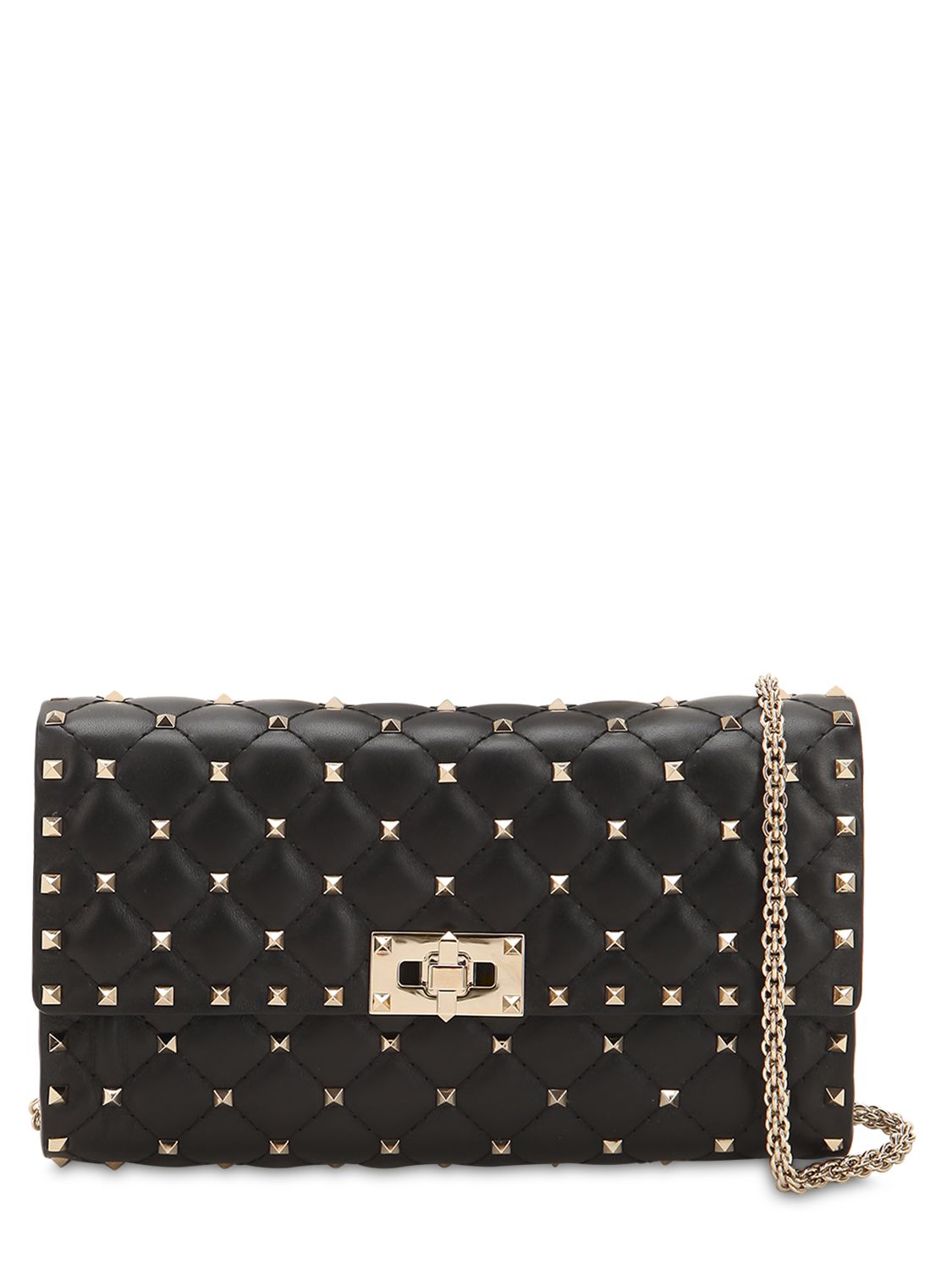 Lederclutch Mit Nieten