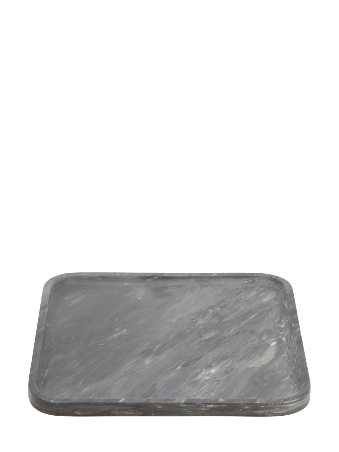 Salvatori Large Pietra Marble Tray In Grey