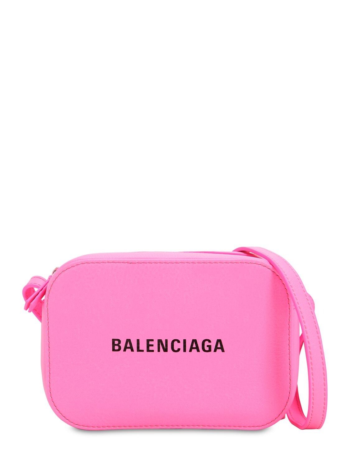 Balenciaga Everyday Camera Bag XS Logo Pink