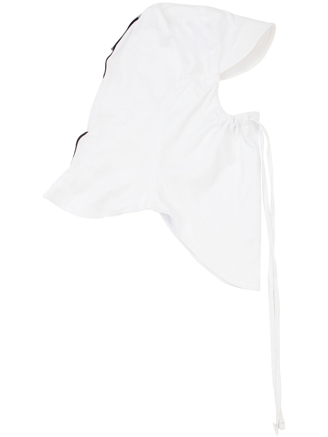 Alyx Cotton Hood W/ Visor In White