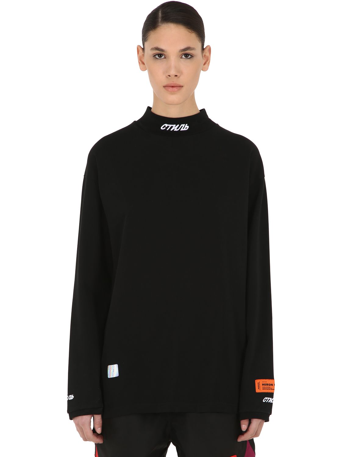 heron preston turtleneck t shirt