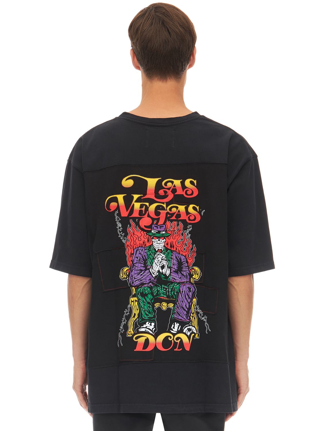 Oversized Las Vegas Patch T-shirt