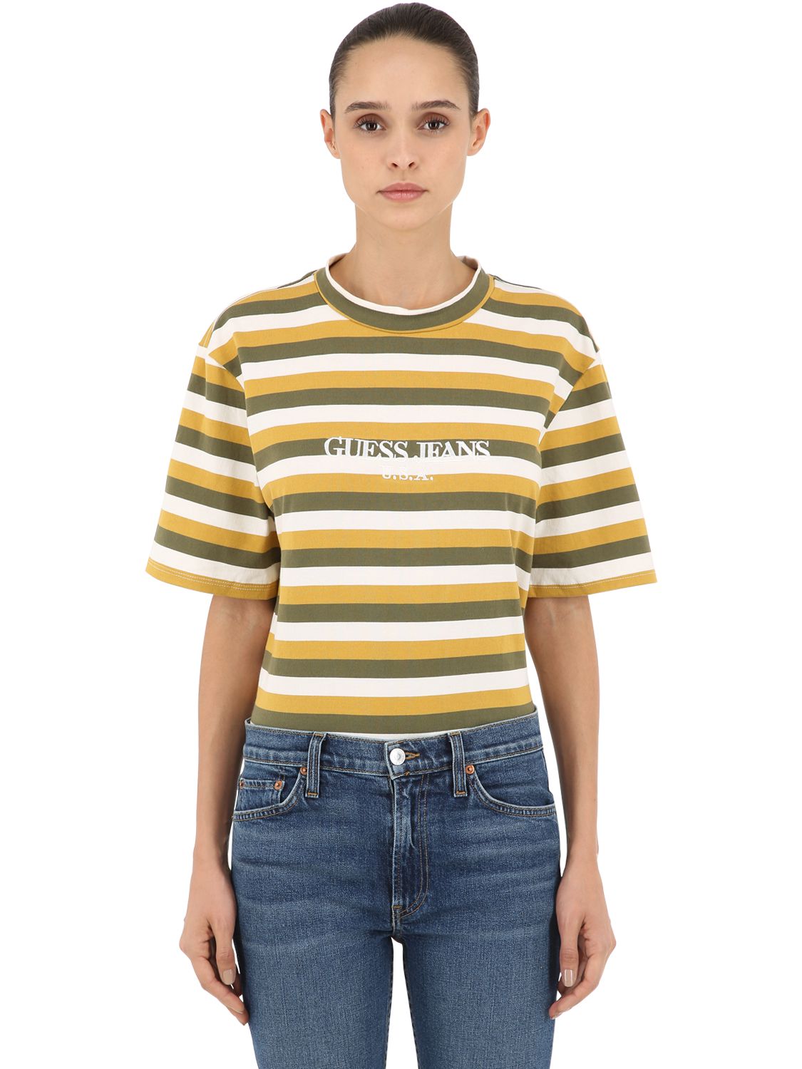 chandail guess rayé